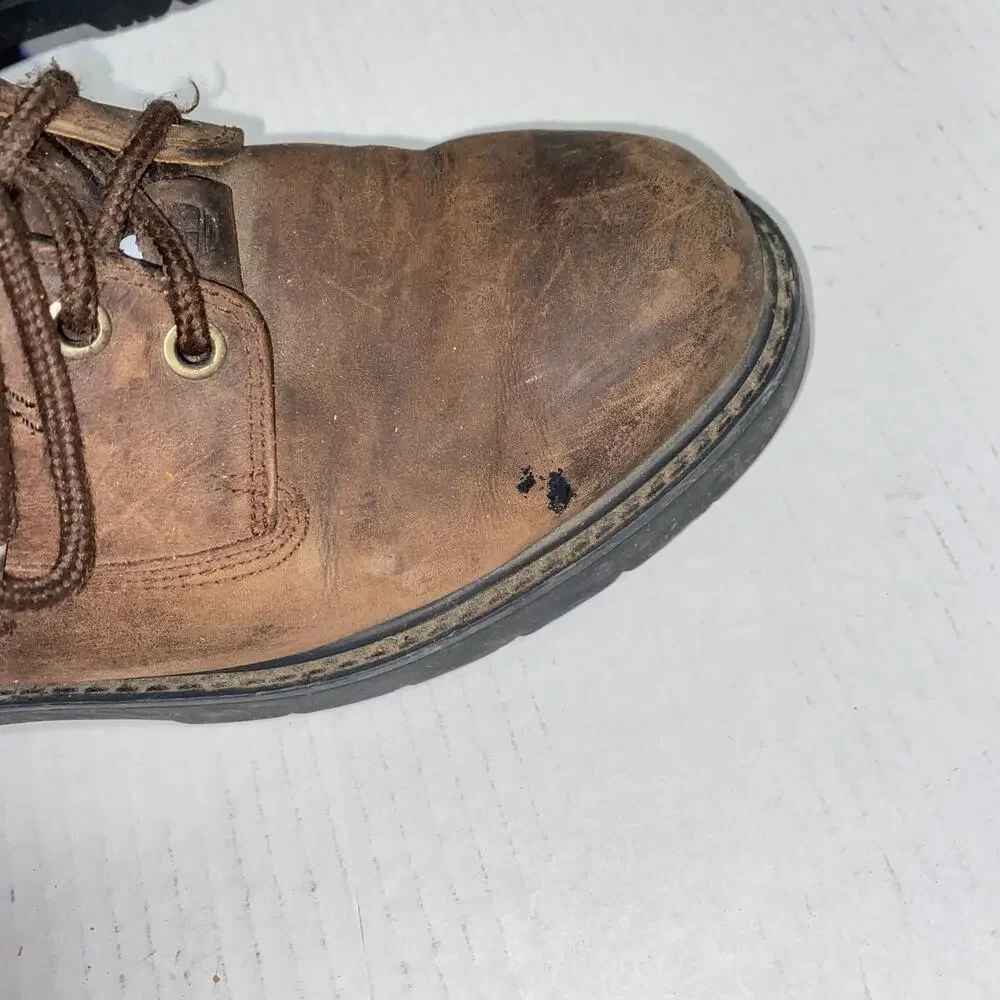 Timberland Vintage 95040 Brown Nubuck Leather Waterproof Oxford Shoes Men's 9